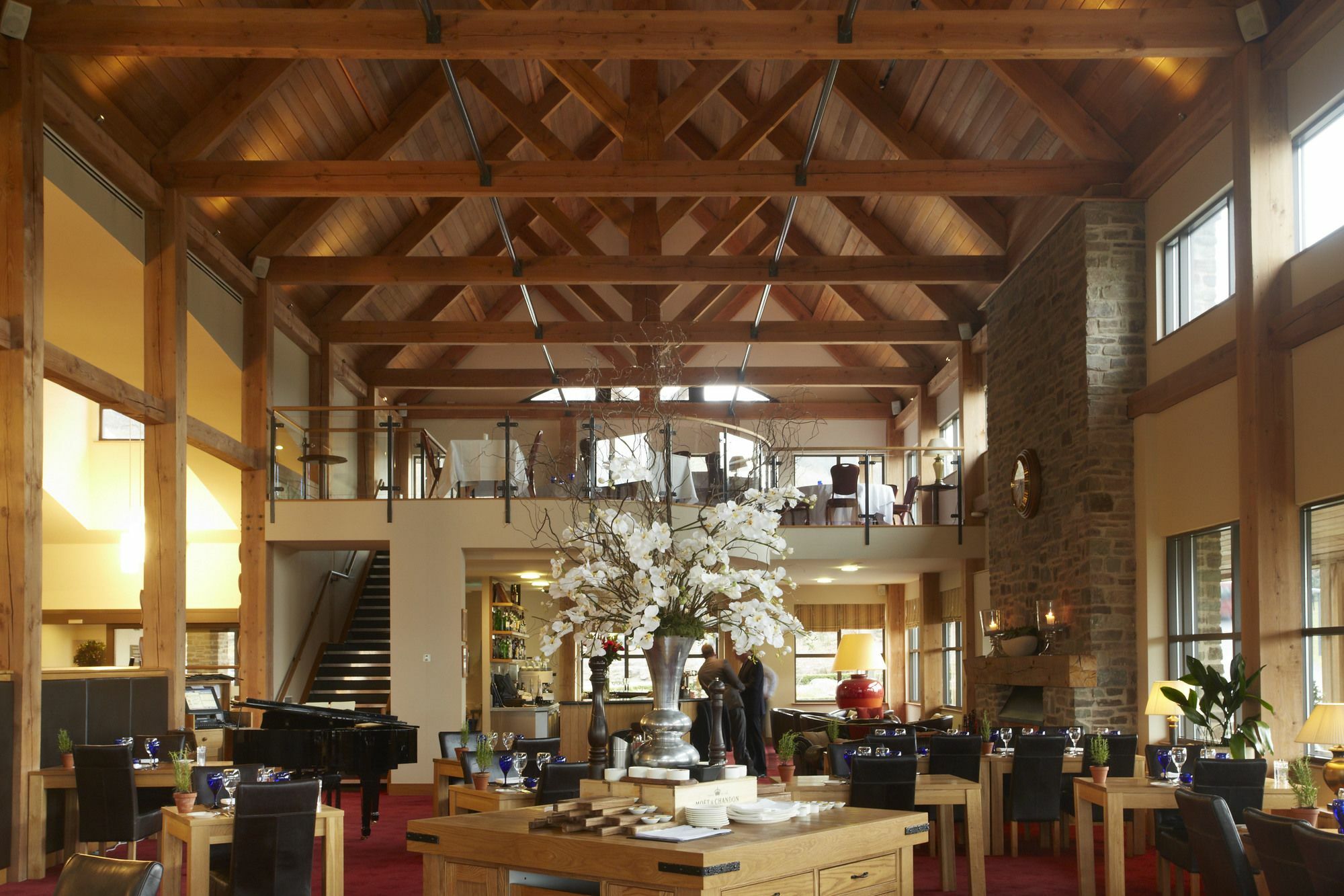 The Celtic Manor Resort Newport  Zewnętrze zdjęcie The interior of the restaurant